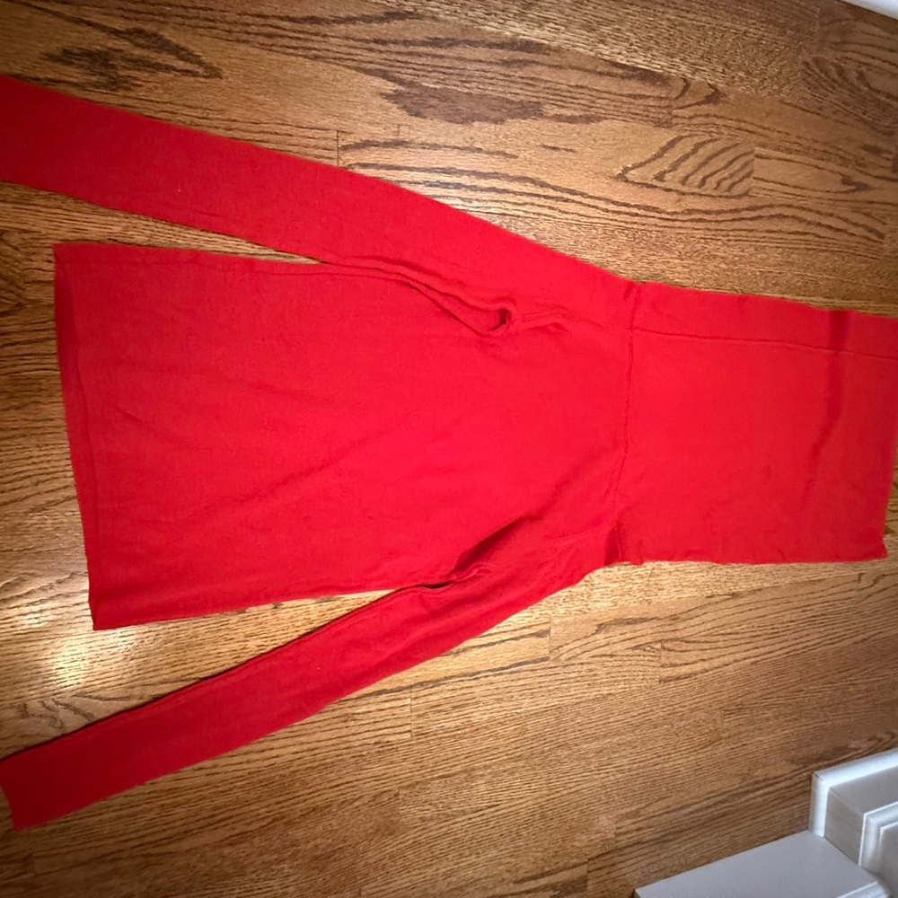 Zara Vibrant Red Knit Top